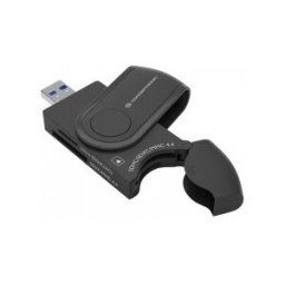 Conceptronic StreamVault BIAN04B lector de tarjeta USB 3.2 Gen 1 (3.1 Gen 1) Type-A Negro