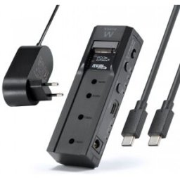 Ewent EW7065 Carcasa de disco duro/SSD Negro 2.5/3.5