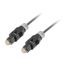 Lanberg CA-TOSL-10CC-0030-BK cable de fibra optica 3 m TOSLINK Negro