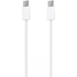 Aisens Cable USB 2.0 3A 60W Apple, tipo USB-C/M-USB-C/M, Blanco, 1.0m
