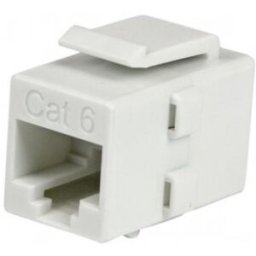 StarTech.com Acoplador Keystone de Cable de Red Ethernet Cat6 RJ45 - Hembra a Hembra, RJ45, RJ45, He