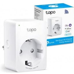 TP-Link Tapo P110 Mini Smart Enchufe Inteligente WiFi con Monitor de Energía - Blanco