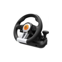 Krom K-Wheel Negro USB Volante + Pedales Analógico/Digital PlayStation 4, Playstation, Playstation 3