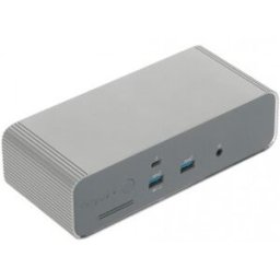 Targus DOCK230EUZ base para portátil y replicador de puertos Alámbrico Thunderbolt 5 Plata