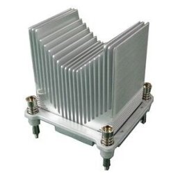 Dell 412-AAYT sistema de refrigeración para ordenador Procesador Disipador térmico/Radiador Plata