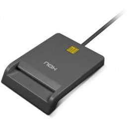 Nox Lite Card ID lector de tarjeta inteligente Interior USB USB 2.0 Negro