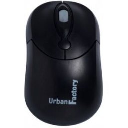 Urban Factory Big Crazy Mouse ratón Oficina Ambidextro USB tipo A Óptico 800 DPI
