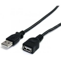 StarTech.com Cable 91 cm - 1 x Tipo A Macho USB - 1 x Tipo A Hembra USB - Cable de extensión - Negro