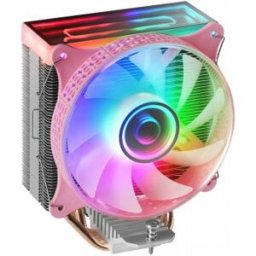 Mars Gaming MCPU-VR Rosa Disipador CPU Doble Espejo Infinito ARGB 4 Heatpipes HCT TDP 180W Ventilado