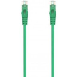 Aisens Cable de Red Latiguillo RJ45 LSZH Cat.6A 500 Mhz UTP AWG24, Verde, 2.0M