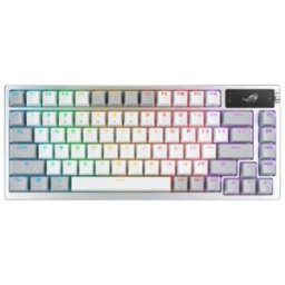 Asus ROG Azoth teclado Juego RF Wireless + Bluetooth QWERTY Blanco