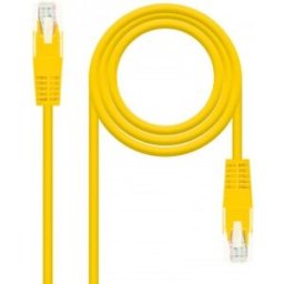 Nanocable CABLE RED LATIGUILLO RJ45 CAT.6 UTP AWG24 AMARILLO 0.5 M 10.20.0400-Y