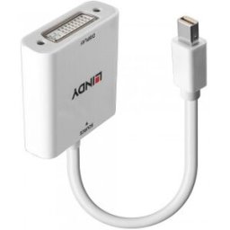 Lindy 38318 adaptador de cable de vídeo 0,18 m Mini DisplayPort DVI-I