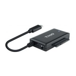 TooQ TQHDA-02C base de conexión para disco duro USB 3.2 Gen 1 (3.1 Gen 1) Type-C Negro