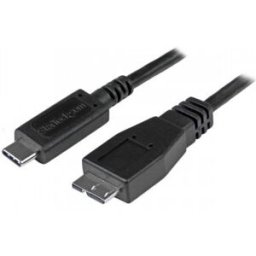 StarTech.com Cable de 1m USB 3.1 Type-C a Micro B, 3.1 (3.1 Gen 2), USB C, Micro-USB B, Macho/Macho,