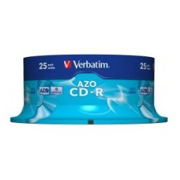 Verbatim - 25 x CD-R ( 80 minutos ) 48x - soportes de almacenamiento 43352