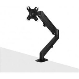 Lindy 40707 soporte para monitor 68,6 cm (27") Escritorio Negro