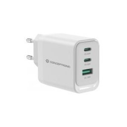 Conceptronic ALTHEA21W65 cargador de dispositivo móvil Universal Blanco Corriente alterna Carga rápi