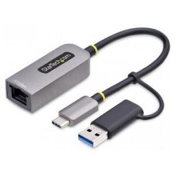StarTech.com Adaptador de Red Ethernet USB Tipo C a RJ45 - Adaptador de Red USB-C con Conversor USB-