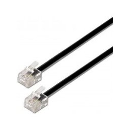 Aisens A143-0319 cable telefónico 2 m Negro