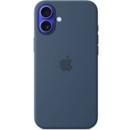 Apple Funda de silicona con MagSafe para el iPhone 16 Plus - Azul denim