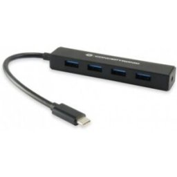 Conceptronic CTC4USB3, USB 3.1 (3.1 Gen 2) Type-C, USB 3.0 (3.1 Gen 1) Type-A, 0,15 m, 5000 Mbit/s,