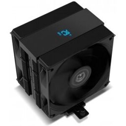 Nox Hummer H-200 LCD - Refrigerador de aire Procesador - Doble Ventilador 120mm - 210W TDP - Negro