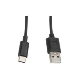 Lanberg CABLE CA-USBO-10CC-0010-BK USB MACHO A USB TIPO-C MACHO - NEGRO - 1 METRO