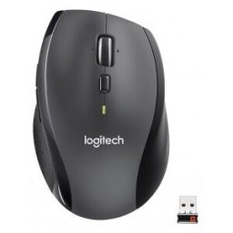 Logitech Marathon M705 Negro, Carbón vegetal
