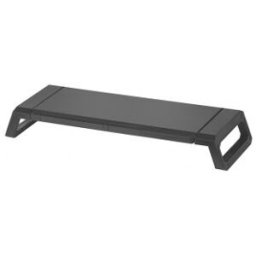 Stand De Sobremesa Para 1 Pantallas Mars Gaming Mgs-pro Black 3 Posiciones Con Cajon Y Soporte Para
