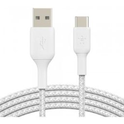 Belkin CAB002BT1MWH cable USB 1 m USB A USB C Blanco