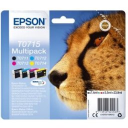 Epson C13T07154012 TINTA KIT CMYK SC D78/D92/DX4000
