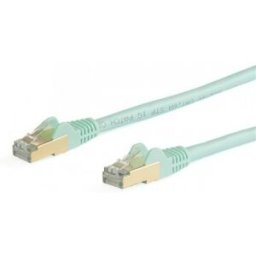 StarTech.com Cable de 7m de Red Ethernet CAT6a Aqua RJ45 STP