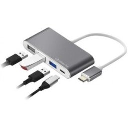 SilverHt - Hub USB-C 4 en 1 - 112001140199