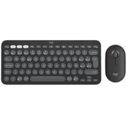 Logitech Pebble 2 Combo teclado Ratón incluido RF Wireless + Bluetooth QWERTY Español Grafito