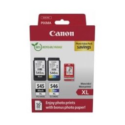 Canon 8286B011 Original Negro, Cian, Magenta, Amarillo Para