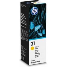 HP 31 70-ml Yellow Original Ink Bottle cartucho dee tinta Amarillo