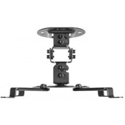 Aisens Soporte Universal Giratorio, Inclinable de Techo para Proyector 13.5Kg, Negro