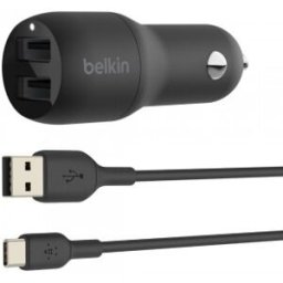 Belkin Boost Charge Auto Negro
