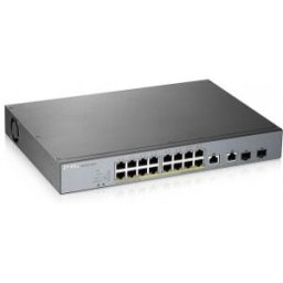 Zyxel GS1350-18HP-EU0101F switch Gestionado L2 Gigabit Ethernet (10/100/1000) Gris - PoE