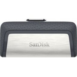 SanDisk Ultra Dual Drive Go - 128GB USB Type-A / USB Type-C 3.2 Gen 1 (3.1 Gen 1) Negro, Plata