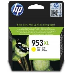 HP Cartucho de tinta Original 953XL de alto rendimiento amarillo, , F6U18AE, Amarillo, OfficeJet P