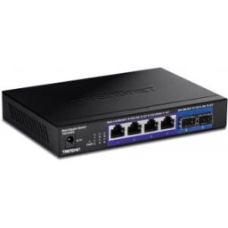 TRENDnet TEG-S562 switch No administrado 2.5G Ethernet (100/1000/2500) Negro