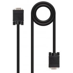 Nanocable CABLE VGA, HDB15/M-HDB15/M, 1.8 M