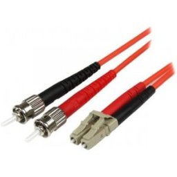 StarTech.com Cable Adaptador de Red de 5m Multimodo Dúplex Fibra Óptica LC-ST 50/125 - Patch Duplex,