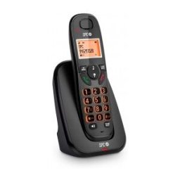 Spc Kairo Teléfono analógico Identificador de llamadas Negro