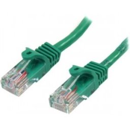 StarTech.com Cable de Red de 0,5m Verde Cat5e Ethernet RJ45 sin Enganches, 0,5 m, Cat5e, U/UTP (UTP)