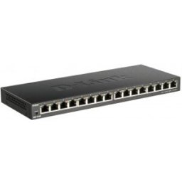 D-Link DGS-1016S switch No administrado Gigabit Ethernet (10/100/1000) Negro