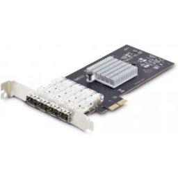 StarTech.com Tarjeta PCIe 2.1x2 (Compatible con x4, x8 y x16) de Red de Fibra Óptica/Cobre Ethernet