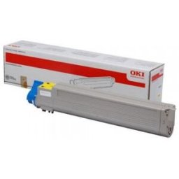 Oki 43837129, Tóner de láser, 22000 páginas, Amarillo, 1 pieza(s)